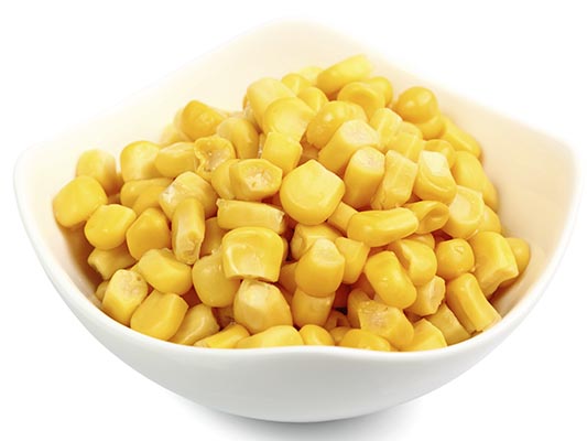 Canned Corn - weight loss snacks
